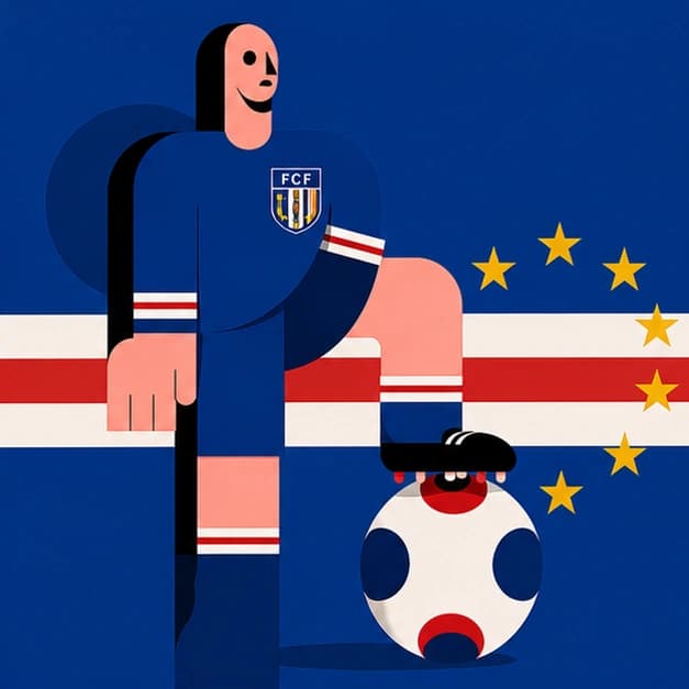 Cape Verde support flag artwork