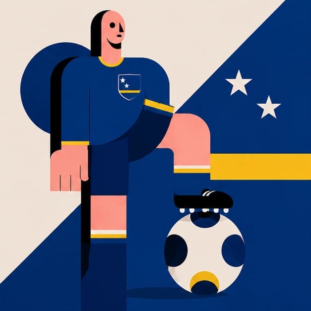 Cura?ao support flag artwork