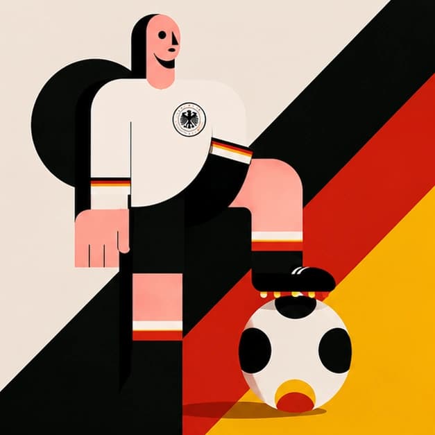 Germany support flag
