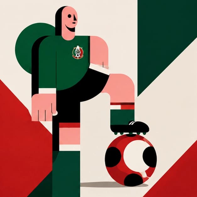 Mexico support flag