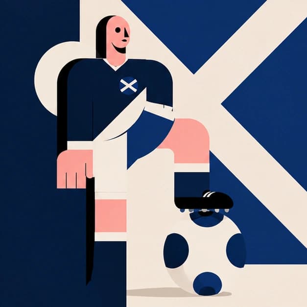 Scotland support flag artwork